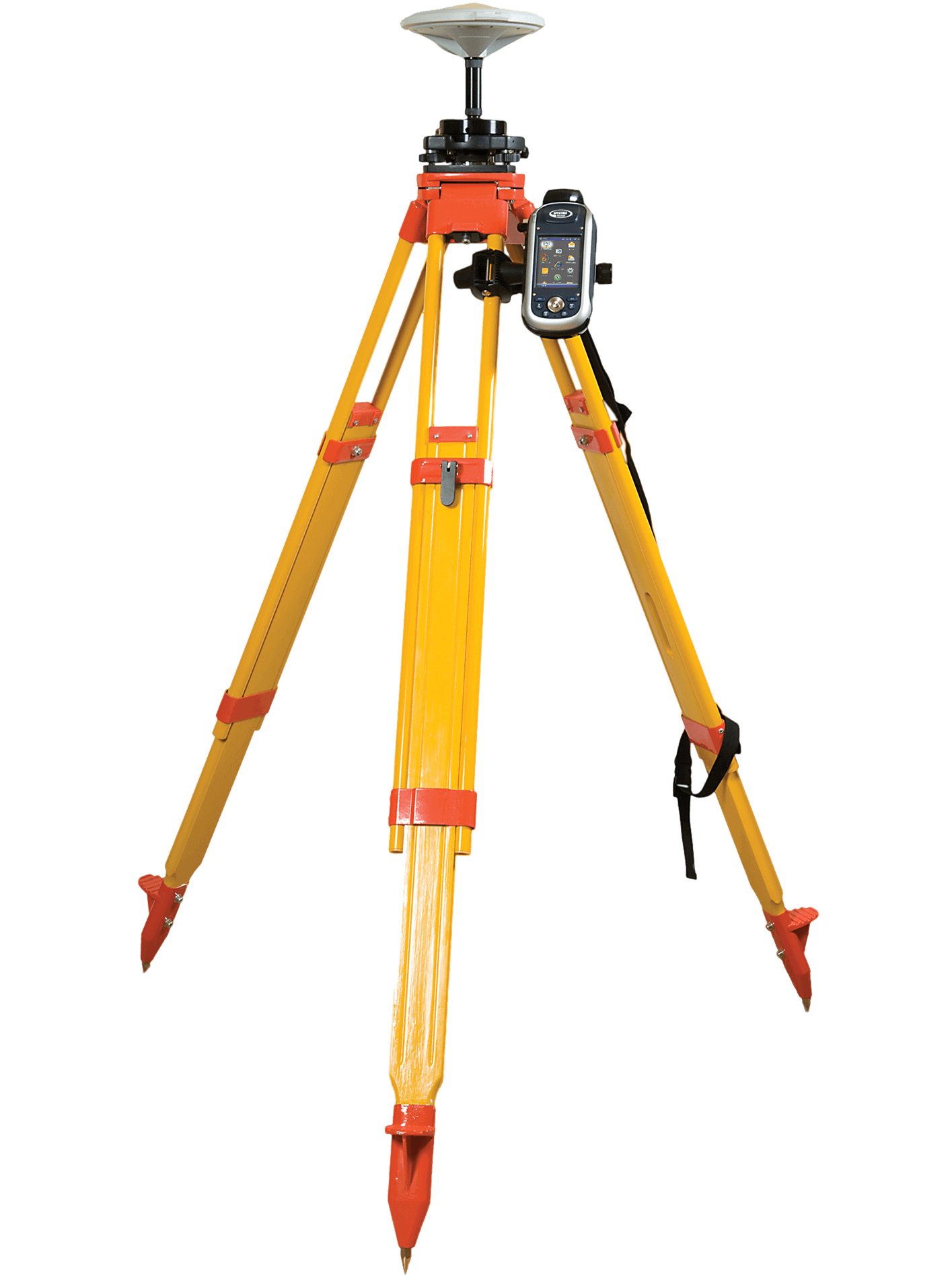 DGPS RTK tripod setup